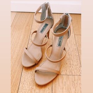 Steve Madden Nude Heel Sandals